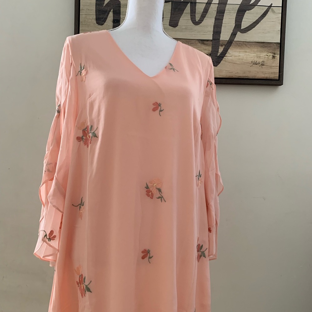 Loveriche Peach  Dress
